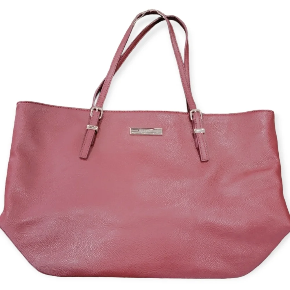 Burgundy Nine West Leather Purse - Picture 2 of 8